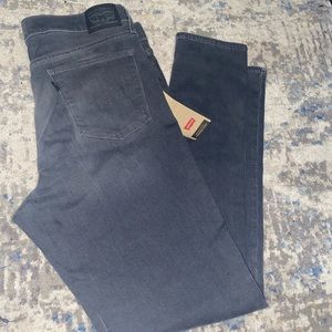 Levi’s shaping skinny grey jeans